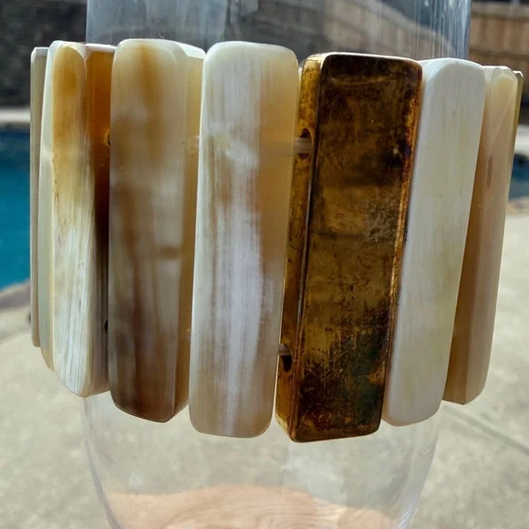 Anthropologie Buffalo Horn Stretch Bracelet!!🔥🔥🔥 - Picture 6 of 15